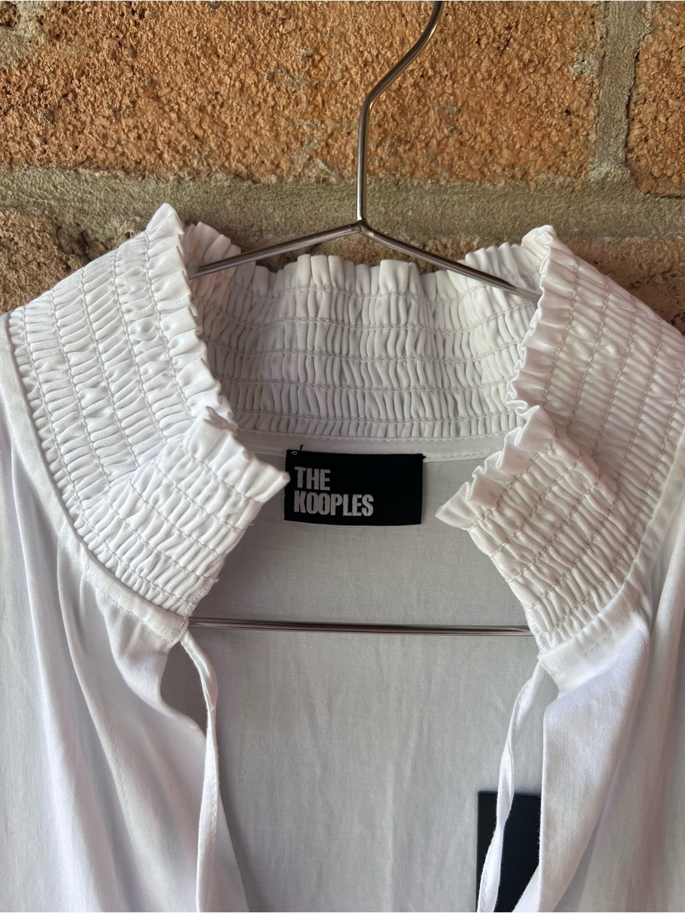 THE KOOPLES White Eyelet Embroidered Cotton Maxi Boho Dress NWT - Picture 8 of 14